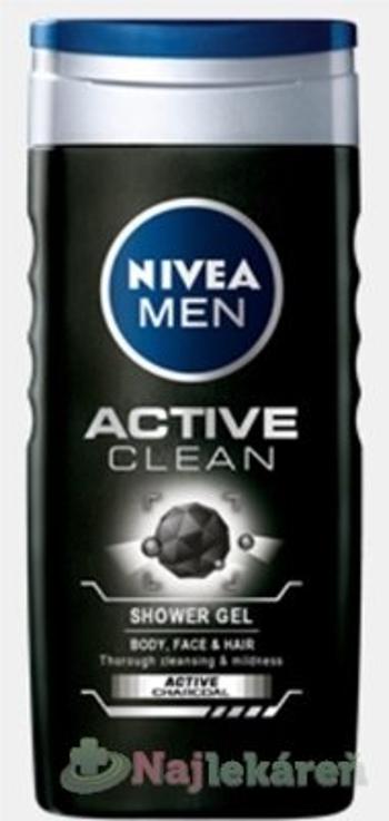 NIVEA MEN SPRCHOVÝ GÉL Active Clean 250ml