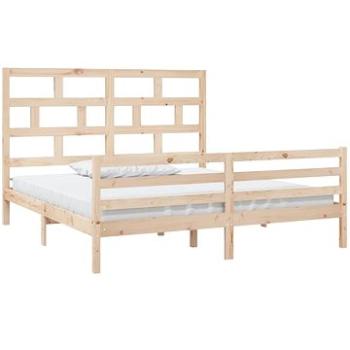Rám postele masívne drevo 180 × 200 cm Super King, 3101298