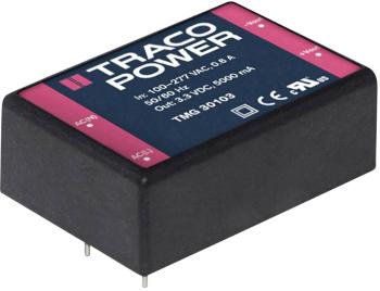 TracoPower TMG 30105 sieťový zdroj AC/DC do DPS 5000 mA 25 W 5 V/DC