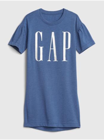 Modré dievčenské šaty GAP Logo