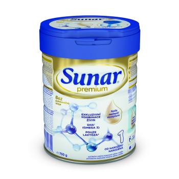 SUNAR Premium 1, Počiatočné mlieko, 1x700 g