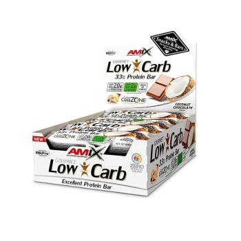 Amix Low-Carb 33% Protein Bar Příchuť: Mango, Balení(g): 15x60g