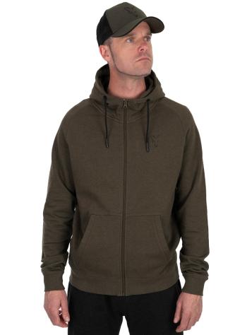 Fox mikina collection lightweight hoodie green black - s