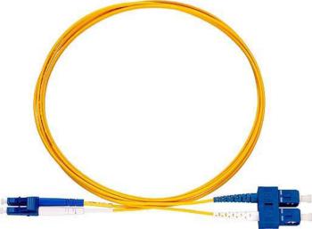 Rutenbeck 228051205 optické vlákno LWL prepojovací kábel [1x LC-D zástrčka - 1x LC-D zástrčka]  Singlemode OS2 5.00 m
