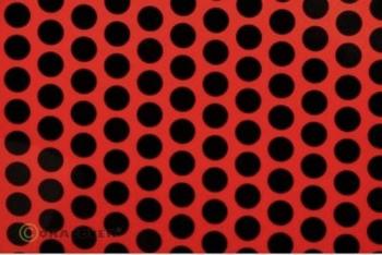 Oracover 41-021-071-002 nažehlovacia fólia Fun 1 (d x š) 2 m x 60 cm červená, čierna