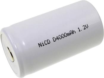 Mexcel D-D4000H špeciálny akumulátor mono (Typ D) odolné voči vysokým teplotám, Flat-Top Ni-Cd 1.2 V 4000 mAh