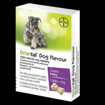 Drontal Dog Flavour 150/144/50mg tbl.24