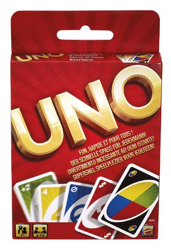 MATTEL UNO karty 108 ks