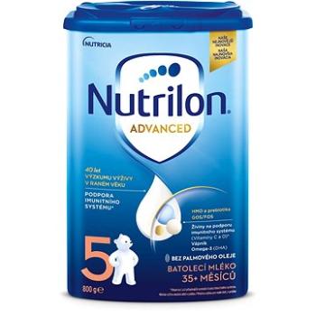 Nutrilon 5 Advanced batoľacie mlieko 800 g (5391522475502)