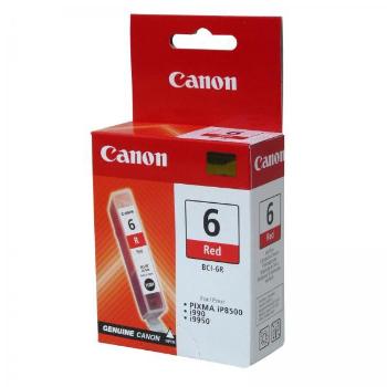 CANON BCI-6 R - originálna cartridge, červená, 13ml