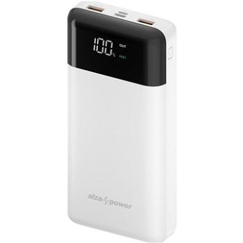 AlzaPower Parade 30000 mAh Power Delivery (18 W) biela (APW-PBPA30PW)