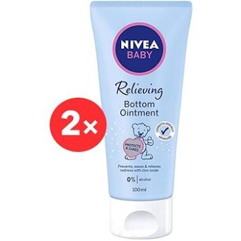 NIVEA Baby Bottom Ointment 2× 100 ml