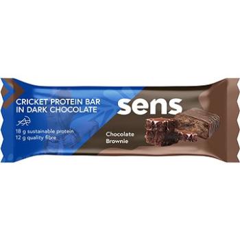 SENS Svrčková Proteínovka v tmavej čokoláde 60 g, čokoládové brownie (4260624012063)