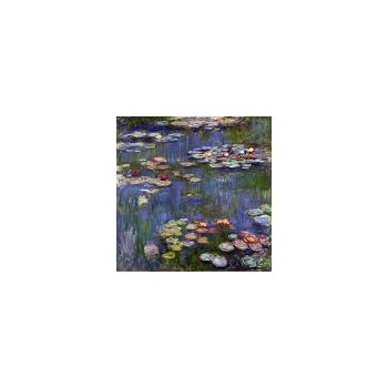 Reprodukcia obrazu Claude Monet - Water Lilies, 60 x 60 cm