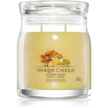 Yankee Candle Autumn Sunset vonná sviečka Signature 368 g