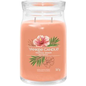 YANKEE CANDLE Signature sklo 2 knôty Tropical Breeze 567 g (5038581129303)