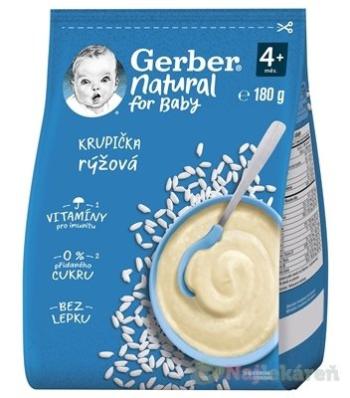 Gerber Natural Ryžová KRUPIČKA (od ukonč. 4.mesiaca) 180 g