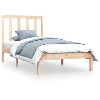 Rám postele masívna borovica 100 × 200 cm, 3105150