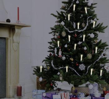 Polarlite PL-8388735 bezdrôtové osvetlenie vianočného stromčeka sviečka vnútorné  na batérie Počet žiaroviek 10 LED  tep
