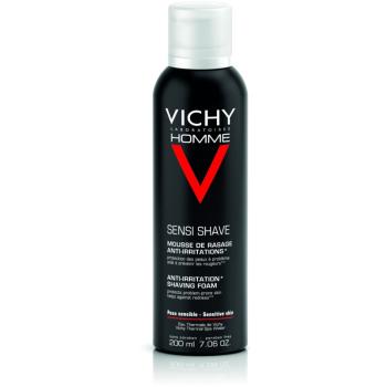 Vichy Homme Anti-Irritation pena na holenie pre citlivú a podráždenú pleť 200 ml