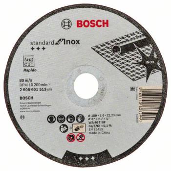 Bosch Accessories 2608601513 2608601513 rezný kotúč rovný  150 mm 22.23 mm 1 ks