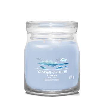 Yankee Candle Aromatická sviečka Signature sklo stredná Ocean Air 368 g