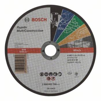Bosch Accessories  2608602766 rezný kotúč rovný  180 mm 22.23 mm 1 ks