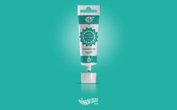 Sea Green ProGel - profesionálna potravinárska gélová farba v tube - Rainbow Dust