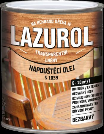 BARVY A LAKY HOSTIVAŘ LAZUROL S1039 - Napúšťací olej na drevo 0,75 l bezfarebný