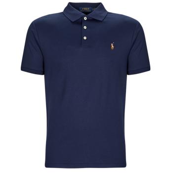 Polo Ralph Lauren  POLO COUPE DROITE EN PIMA COTON  Polokošele s krátkym rukávom Námornícka modrá