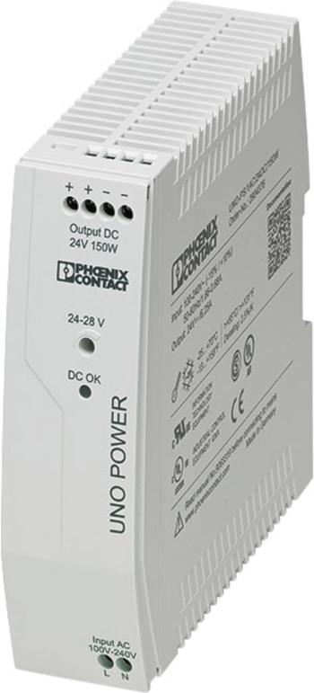 Sieťový zdroj na DIN lištu Phoenix Contact UNO Power, 24 VDC / 240 W