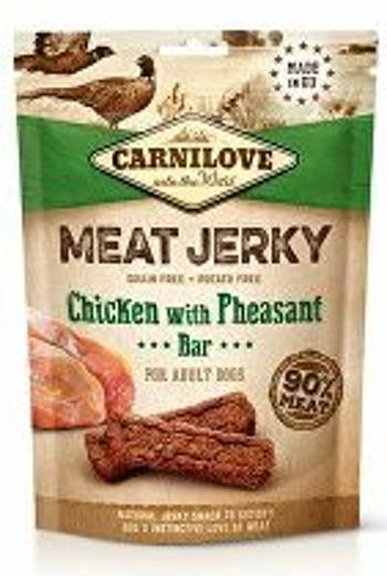 Carnilove Dog Jerky Chicken with Pheasant Bar 100g + Množstevná zľava