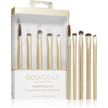 EcoTools Precious Metals sada štetcov (na oči)