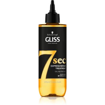 Schwarzkopf Gliss 7 sec regeneračná starostlivosť pre slabé, namáhané vlasy 200 ml