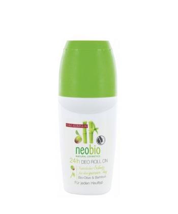 NEOBIO 24h deo roll-on BIO oliva a bambus 50ml