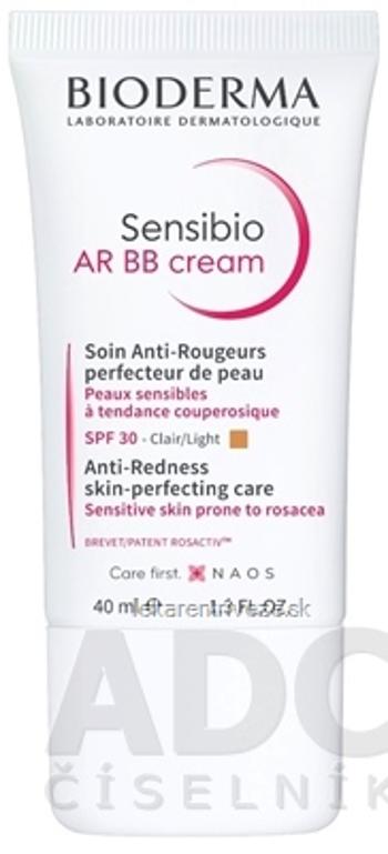 BIODERMA Sensibio AR BB (V3) krém SPF 30, na citlivú pokožku, zjednocujúci (inov. 2021) 1x40 ml