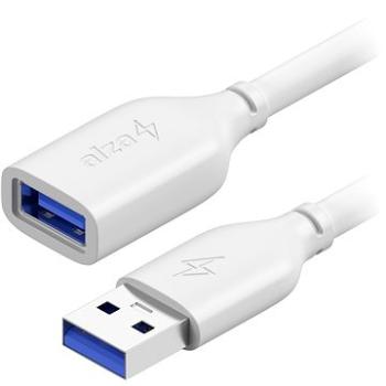 AlzaPower Core USB-A (M) to USB-A (F) 3.0, 1.5 m biely (APW-CBAMAF315W)