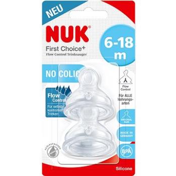 NUK FC+ cumlík FLOW Control 6 – 18 mes. 2 ks (4008600388258)