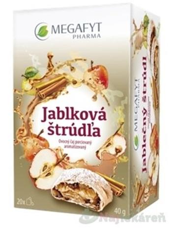 MEGAFYT ovocný čaj Jablková štrúdľa, 20x2g