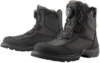 ICON - Motorcycle Gear Stormhawk WP Boots Black 43,5 Topánky