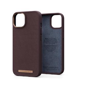 Njord iPhone 14 Max Genuine Leather Case Cognac (NA41GL05)