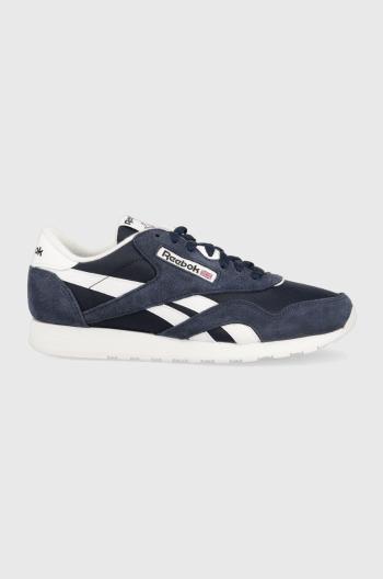 Tenisky Reebok Classic CL Nylon tmavomodrá farba