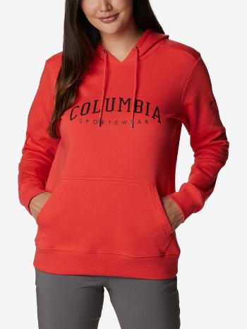 Columbia Hoodie Mikina Červená