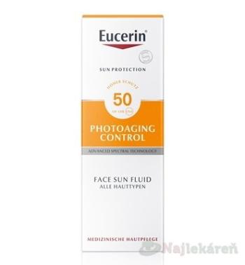 Eucerin Sun fluid na opaľovanie Anti-Age SPF50 50 ml