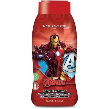 Marvel Avengers Ironman Shampoo and Shower Gel šampón a sprchový gél 2 v 1 pre deti 250 ml