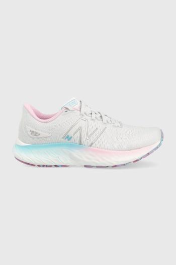 Bežecké topánky New Balance Fresh Foam Evoz v3 šedá farba