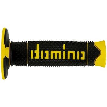 Domino gripy A260 offroad dĺžka 120 mm, čierno-žlté (M018-155)