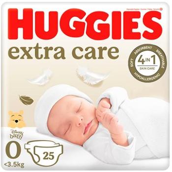 HUGGIES Extra Care veľ. 0 (25 ks) (5029053548647)