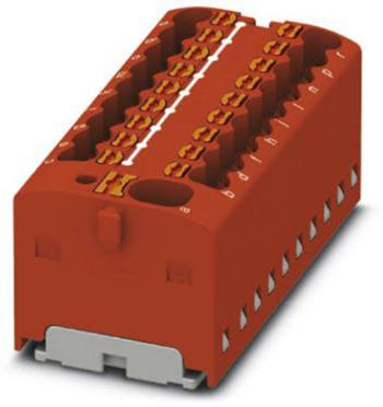 Phoenix Contact PTFIX 4/18X1,5 RD 1047420 blok rozvádzača  0.2 mm² 6 mm² červená 20 ks