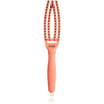 Olivia Garden Fingerbrush Coral plochá kefa S